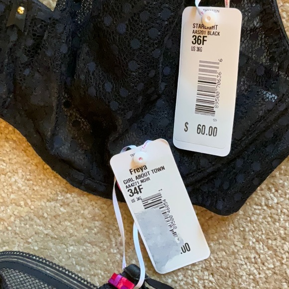 freya 2 bras 36f , 34f new with tags - Picture 2 of 3